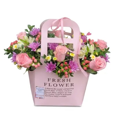 Box Floral mixto
