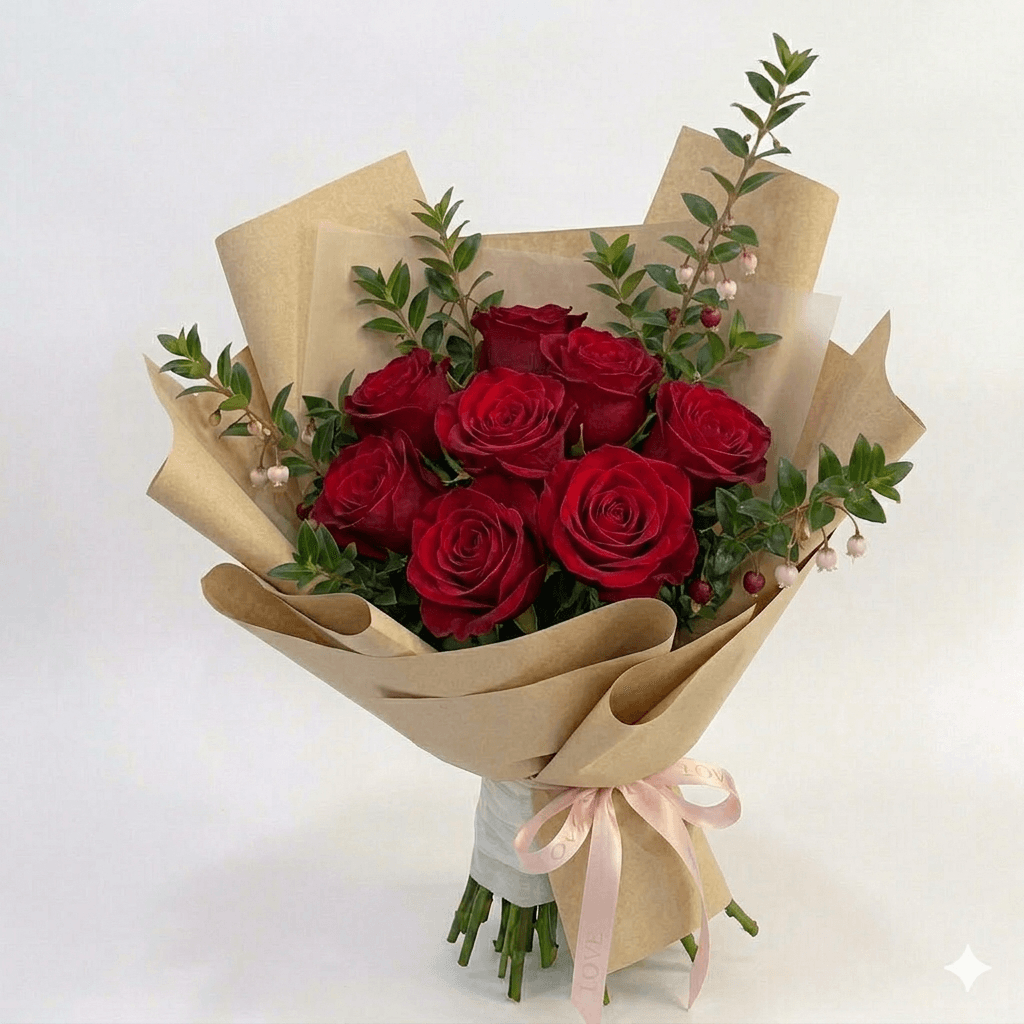 Bouquet 9 Rosas -B - Imagen 1