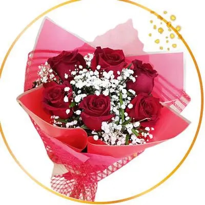 Ramo 6 Rosas Rojas