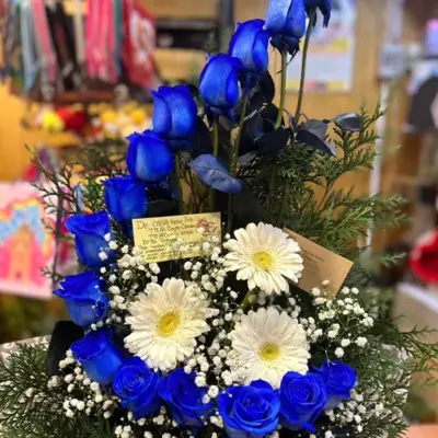 Danza Floral Azul