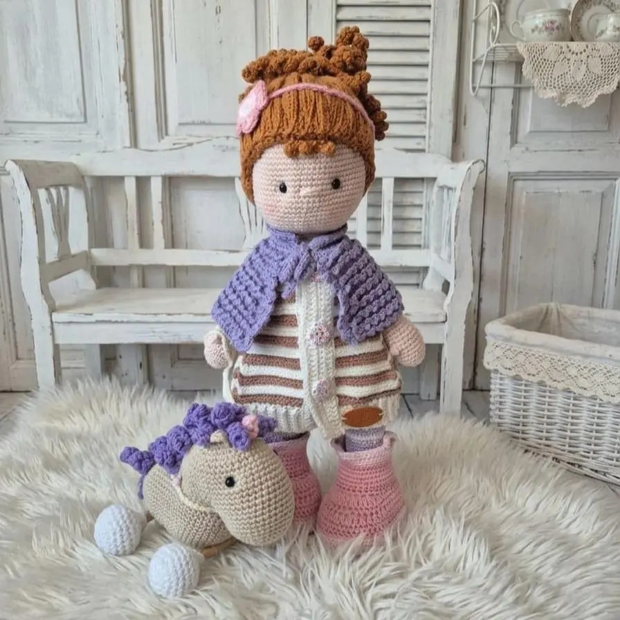 Muñeca Amigurumi Catalina
