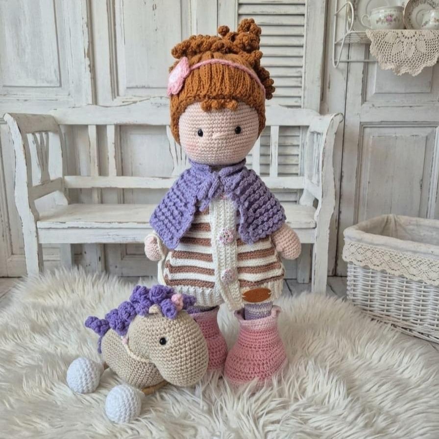Muñeca Amigurumi Catalina - Imagen 1
