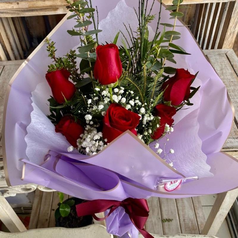 * **Rosas Pasión Carmesí** - Imagen 1