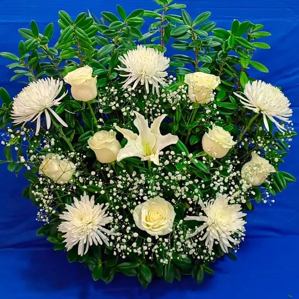 Arreglo blanco "Stella Maris"