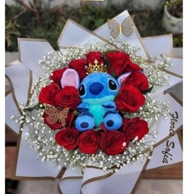 "12 rosas y un abrazo"