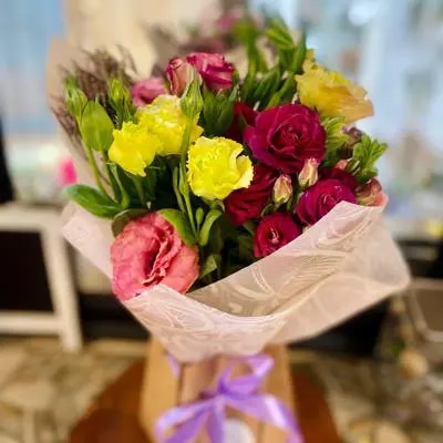 Bolso de Lisianthus