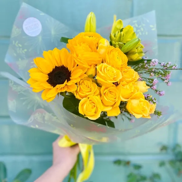 Bouquet Mixto Amarillo