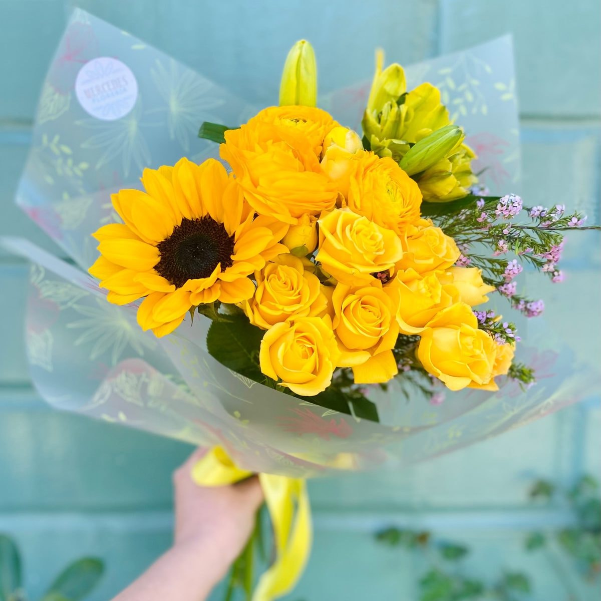 Bouquet Mixto Amarillo - Imagen 1