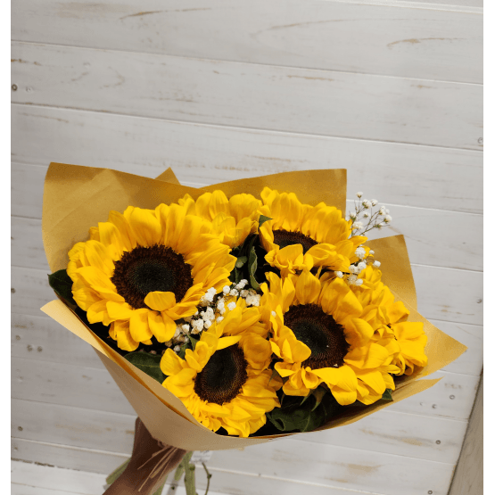 Ramo 5 Girasoles Premium - Imagen 1