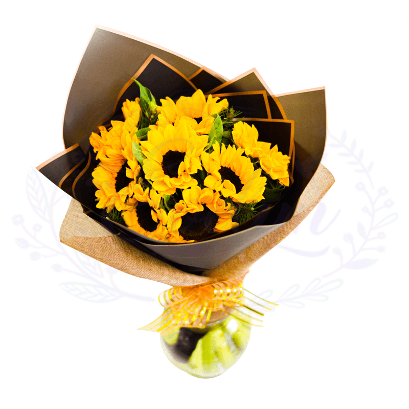 Ramo 10 Girasoles - Imagen 1