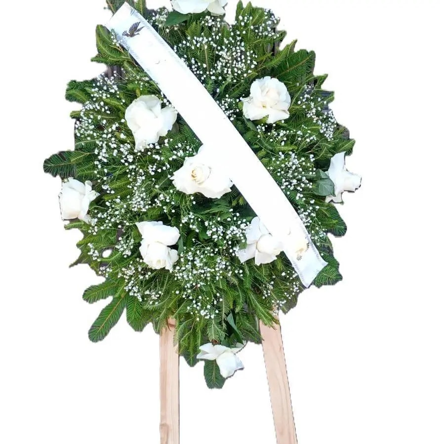 Corona Medium Rosas Atril