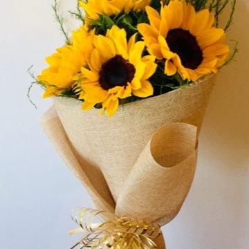Ramo Detalle Girasoles Amarillos - Imagen 1