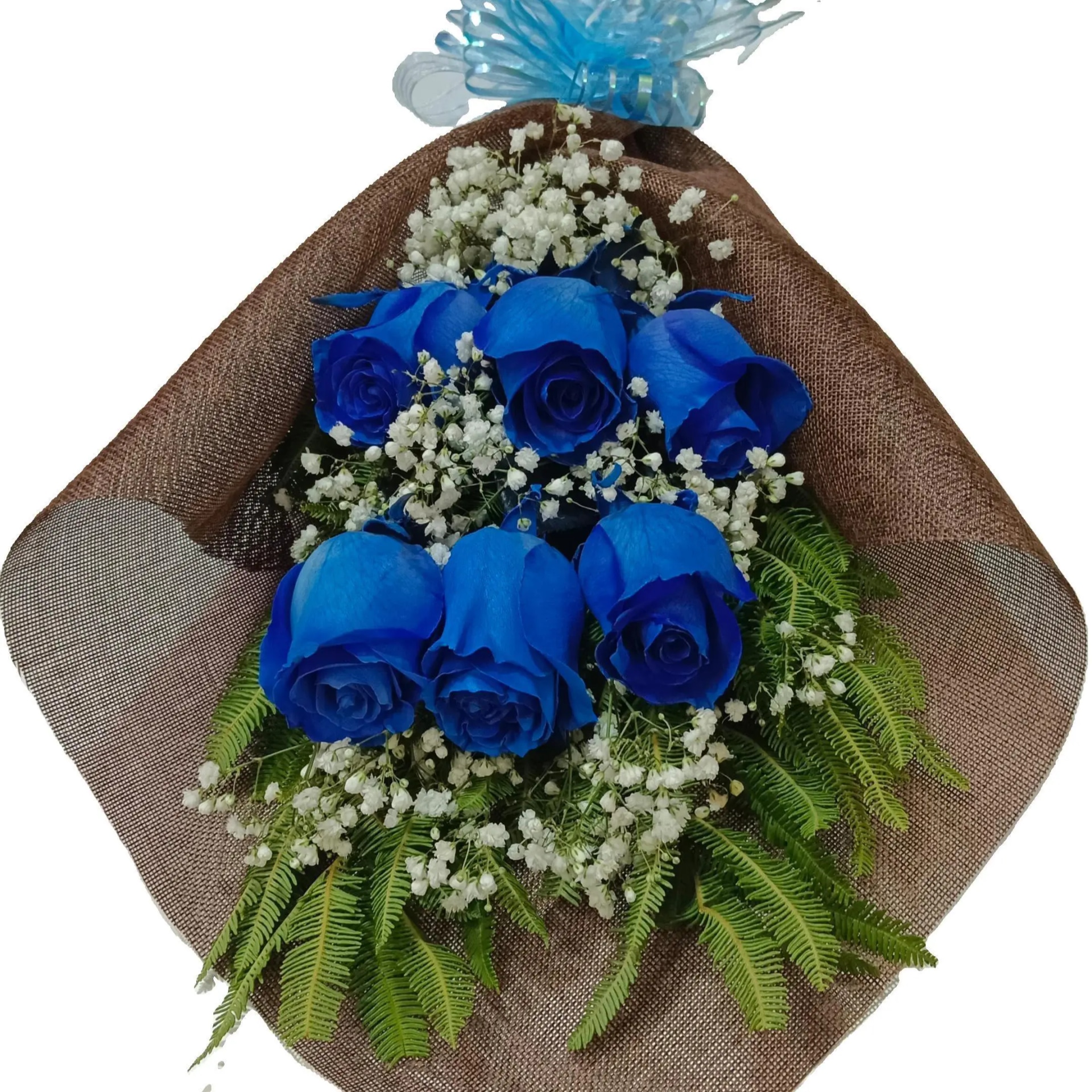 Ramo 6 Rosas Azules