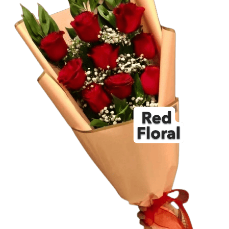 Ramo 9 Rosas Rojas - Imagen 1