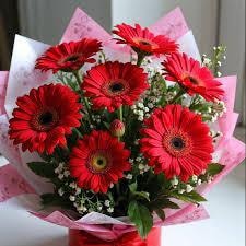 Ramo Gerberas Rojas - Imagen 1