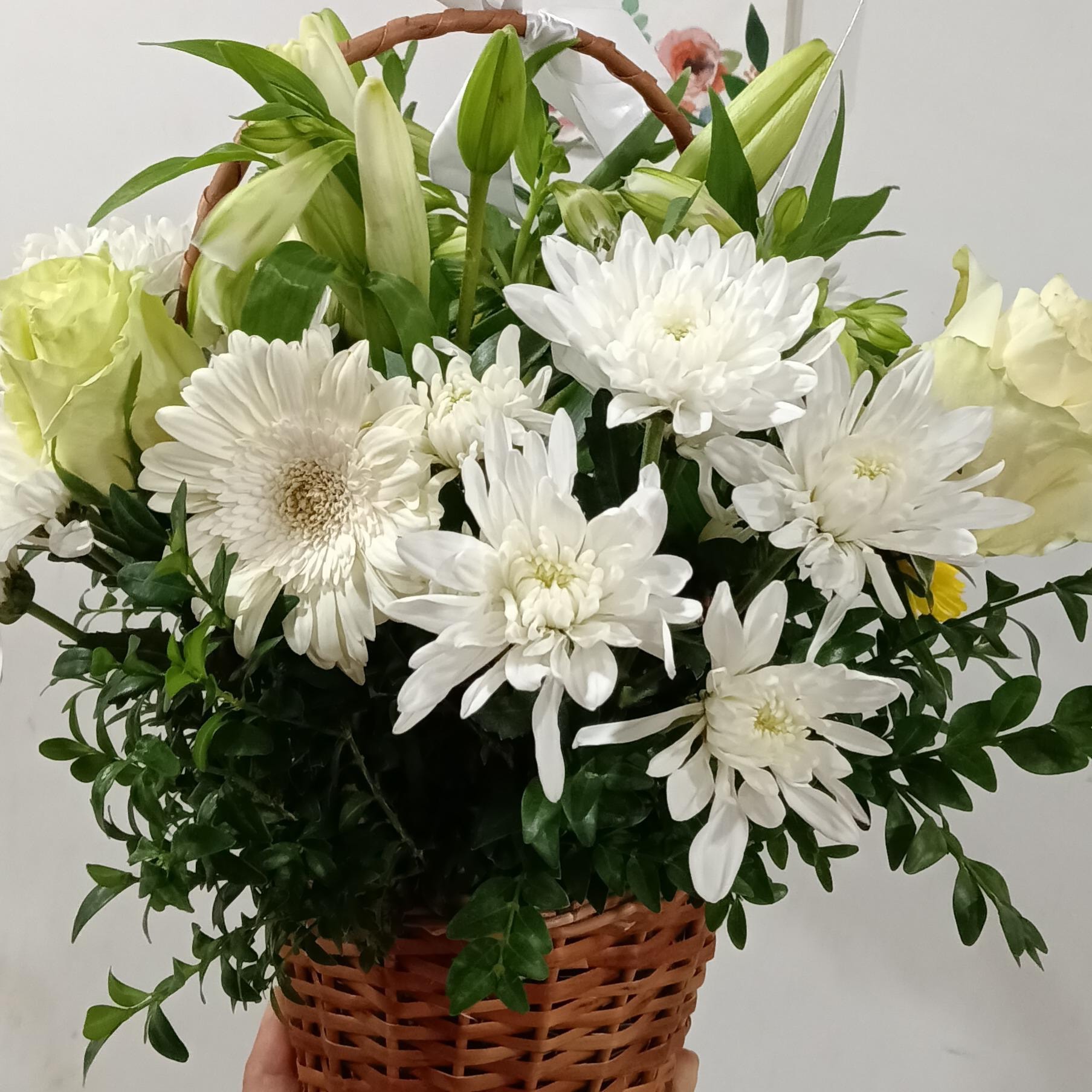 Canasto floral - Imagen 1