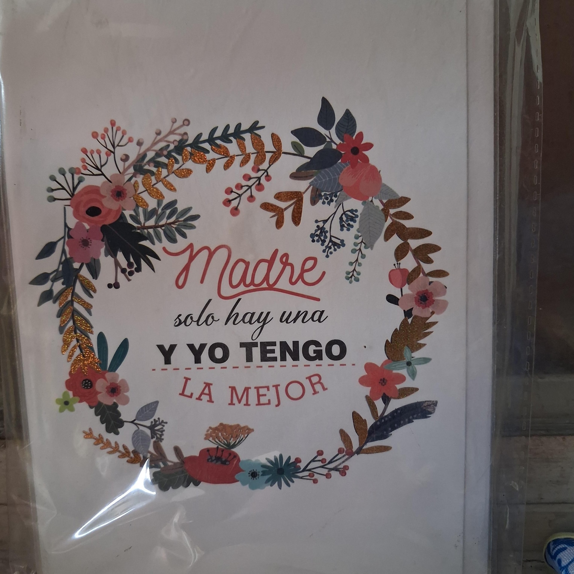 Tarjeta vintage día de la madre - Imagen 1