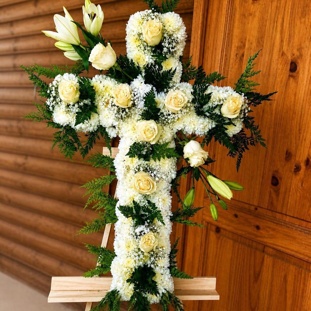 Cruz floral - Imagen 1