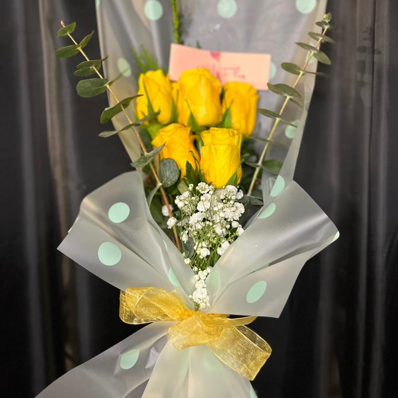 Rosas Amarillas Radiantes - Imagen 1