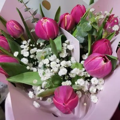 Ramo de Tulipanes 10 unidades