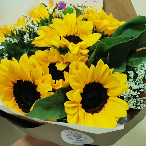 Ramo de Girasoles 10 unidades