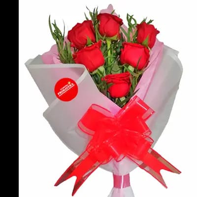 Bouquet Simple de Rosas