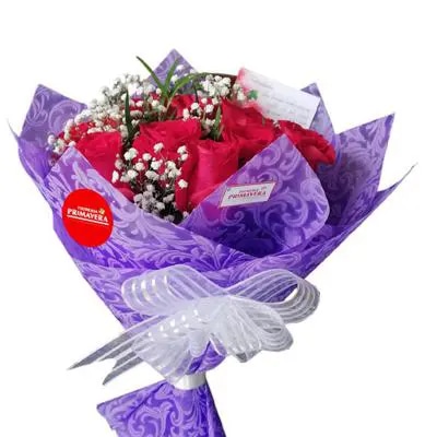 Ramo de manos 10 rosas