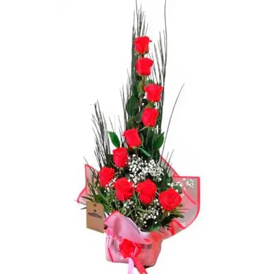 10 rosas en escala