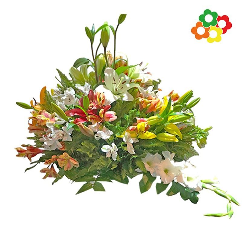 Cubreurna de flores Tamaño medio - Imagen 1