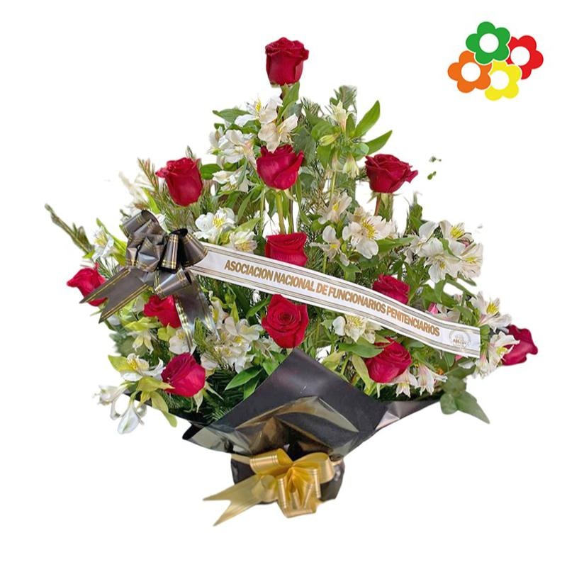Rosas amplio con encintado - Imagen 1