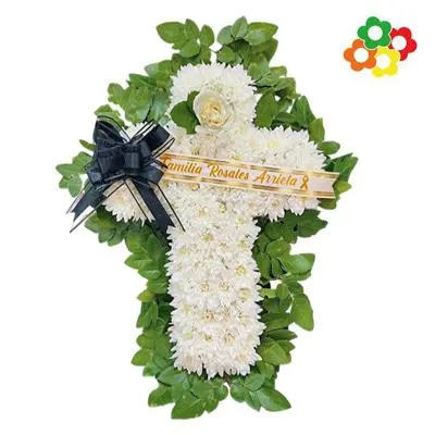 Cruz ofrenda con encintado