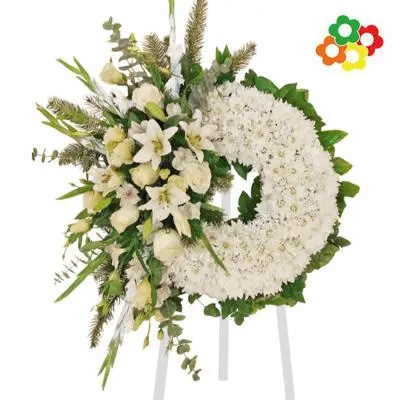 Ofrenda con mix de flores