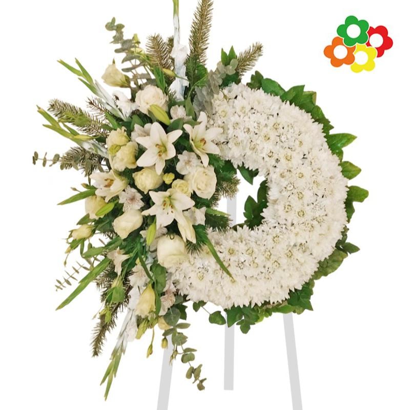 Ofrenda con mix de flores - Imagen 1