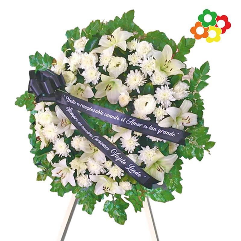 Ofrenda circular con encintado y atril - Imagen 1