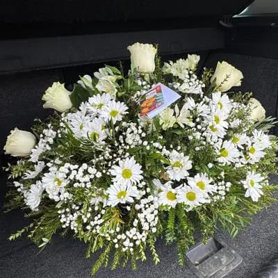 Cubre Urna de Condolencias – Flor de Café