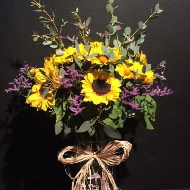 "Ramo de 10 Girasoles" - Imagen 1