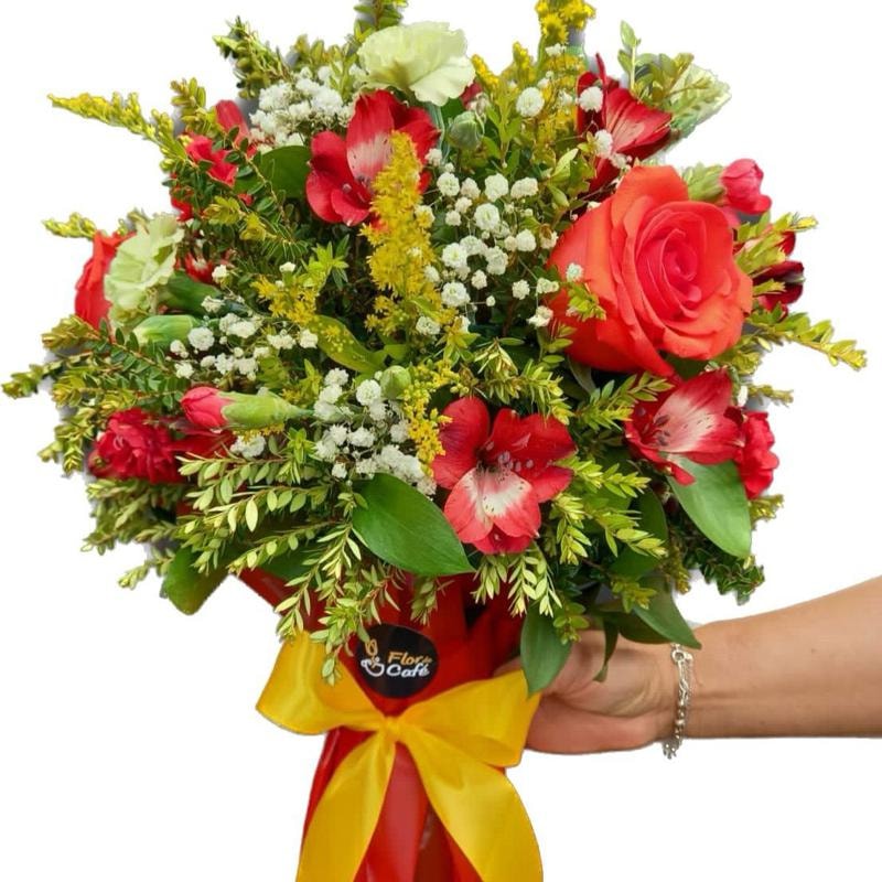 Wine Flower – Flores & Vino Un regalo elegante para celebrar - Imagen 1
