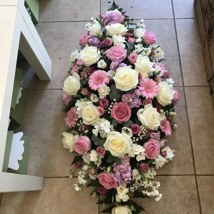 Cojin fúnebre multifloral