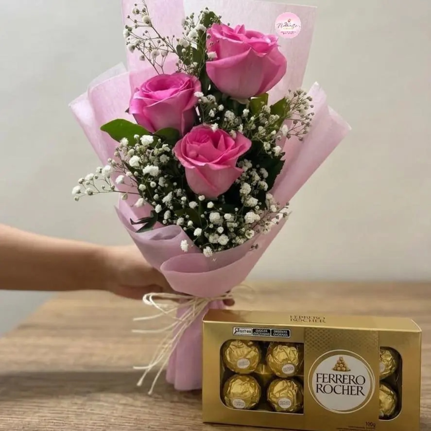 Pink rosse más ferrero