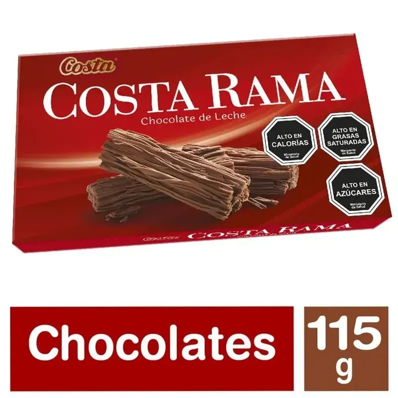 Chocolate Costa Rama 115gr (Grande) - Imagen 1