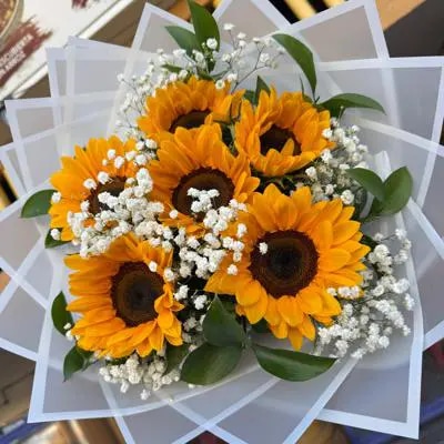Ramo girasoles