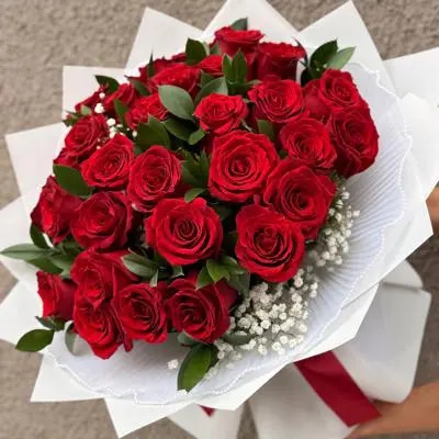 Ramo redondo 30 rosas