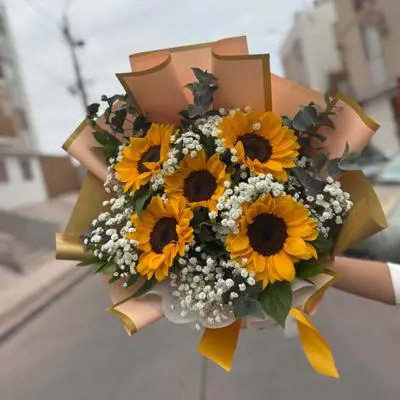 Ramo de girasoles