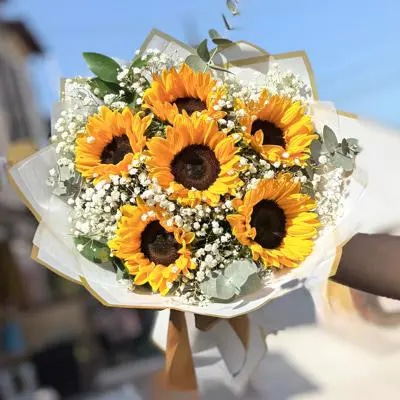 Ramo de girasoles