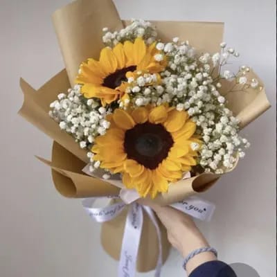 Bouquet graduacion Simple