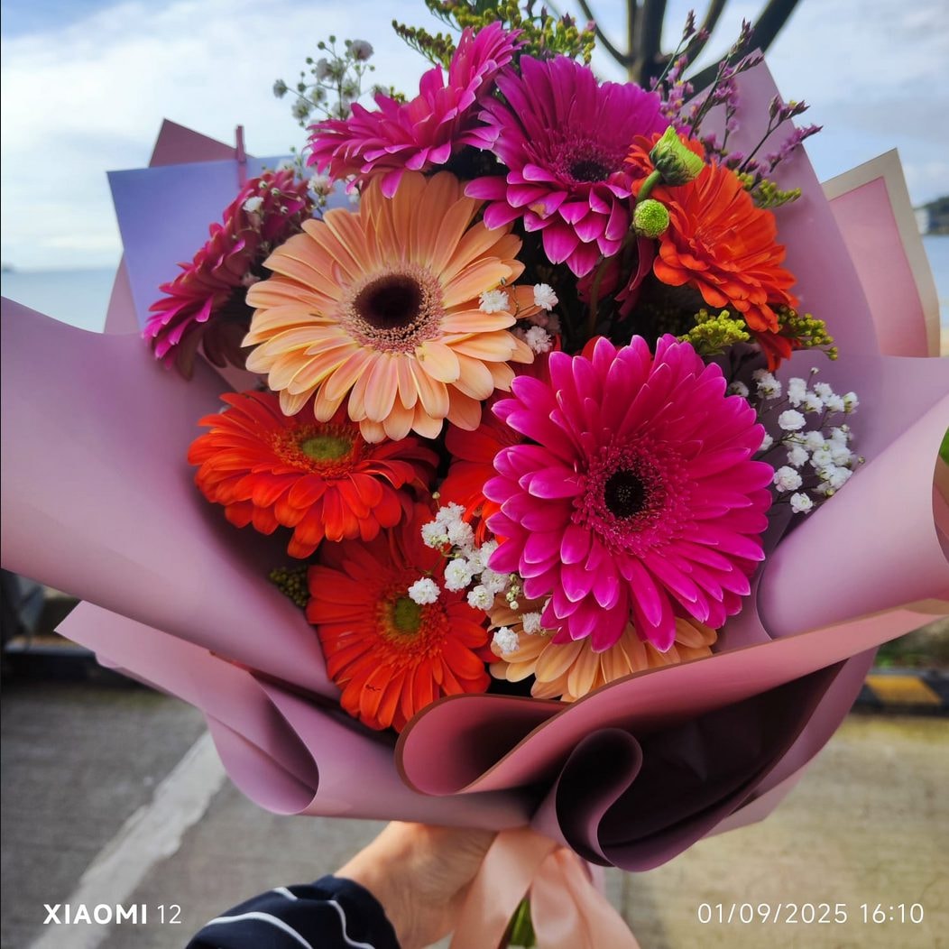 Ramo gerberas Multicolor - Imagen 1