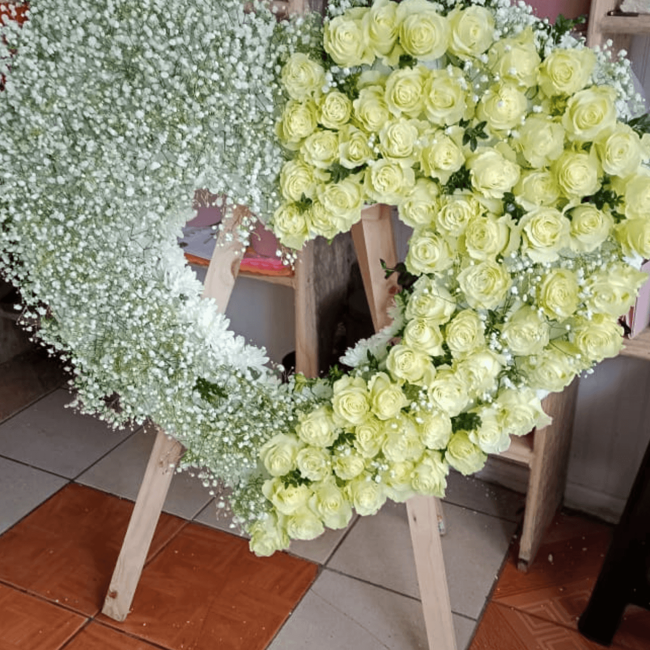 Corona - Corazón Fúnebre - Imagen 1