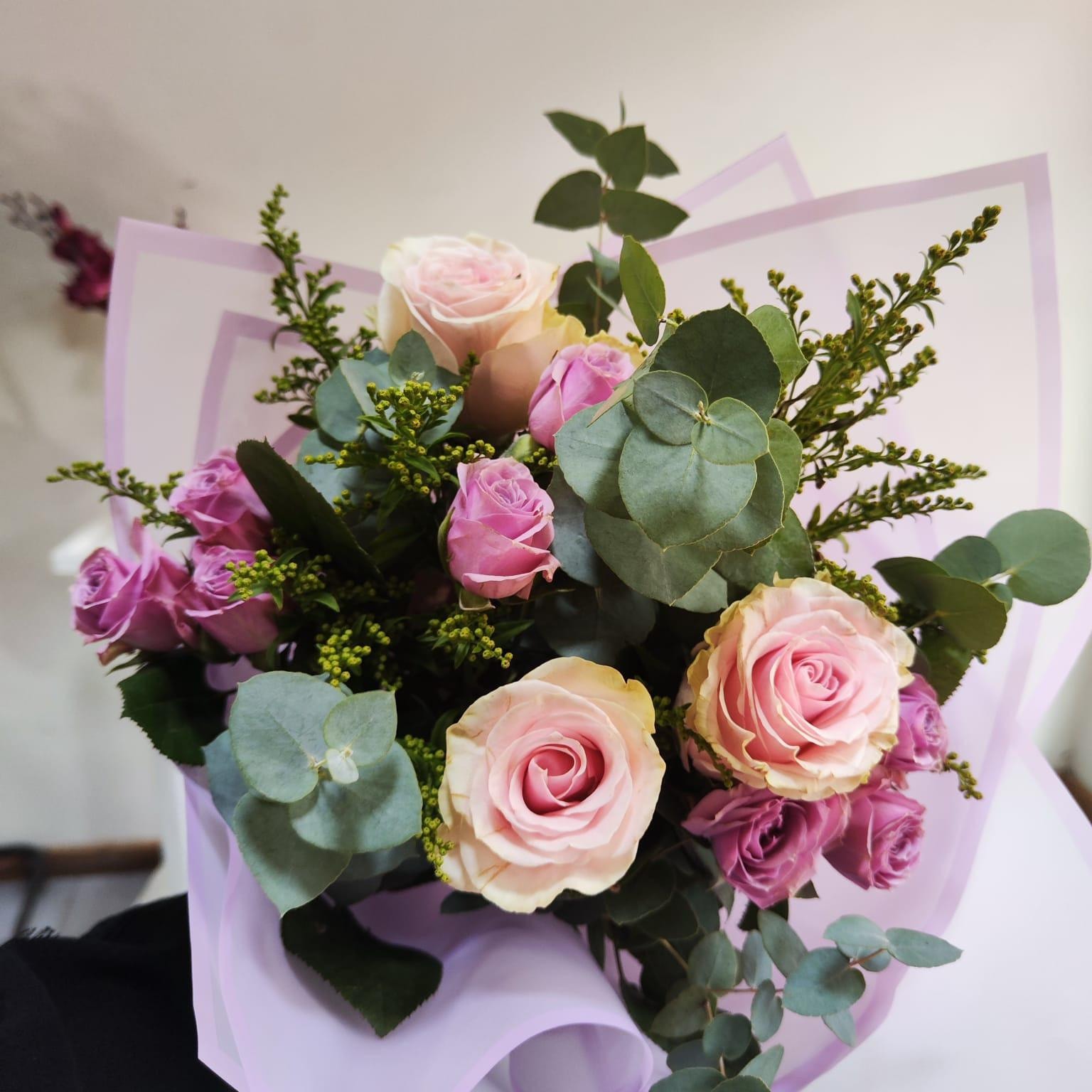 Ramo Silvestre Rosa - Imagen 1