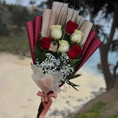 Bouquet seis Rosas