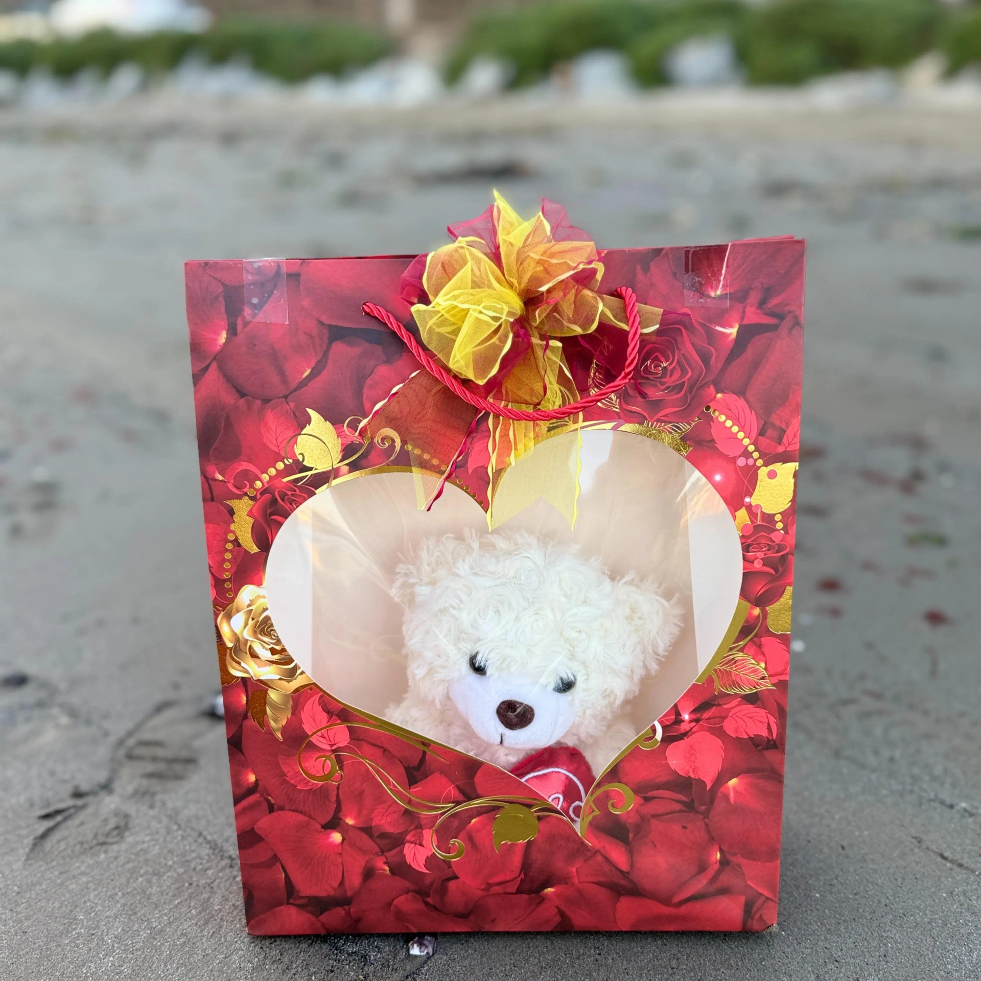 Peluche en bolsito para regalo